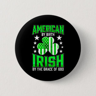 Funny Irish Pride St Patrick's Day Celtic Green Sh 6 Cm Round Badge