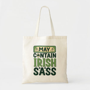 Funny Irish Sass - Sarcastic Irish Pride Tote Bag