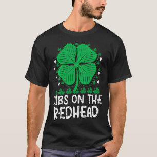 Funny Irish St Patricks Day Shamrock Dibs On The R T-Shirt