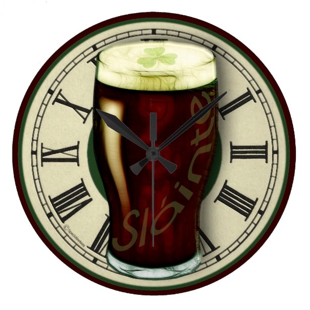 Irish Wall Clocks Zazzle UK