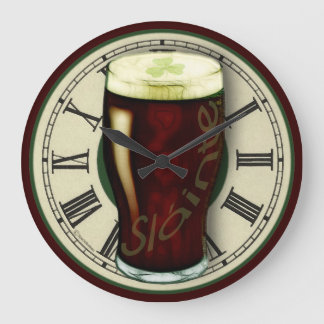 Funny Irish Stout Wall Clock