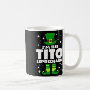 Funny Irish Tito Leprechaun Happy St Patricks Day  Coffee Mug