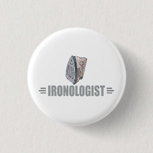 Funny Ironing 3 Cm Round Badge