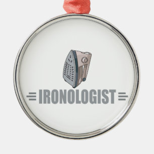 Funny Ironing Metal Tree Decoration
