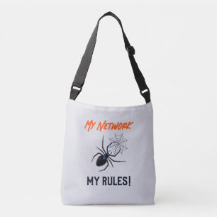 Funny IT Network Admin Humour Gift Crossbody Bag