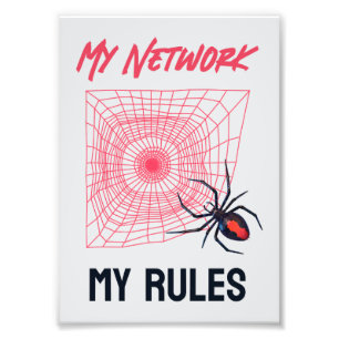 Funny IT Network Admin Humour Gift Photo Print