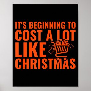 Funny It’s Beginning To Cost A Lot Like Christmas Poster