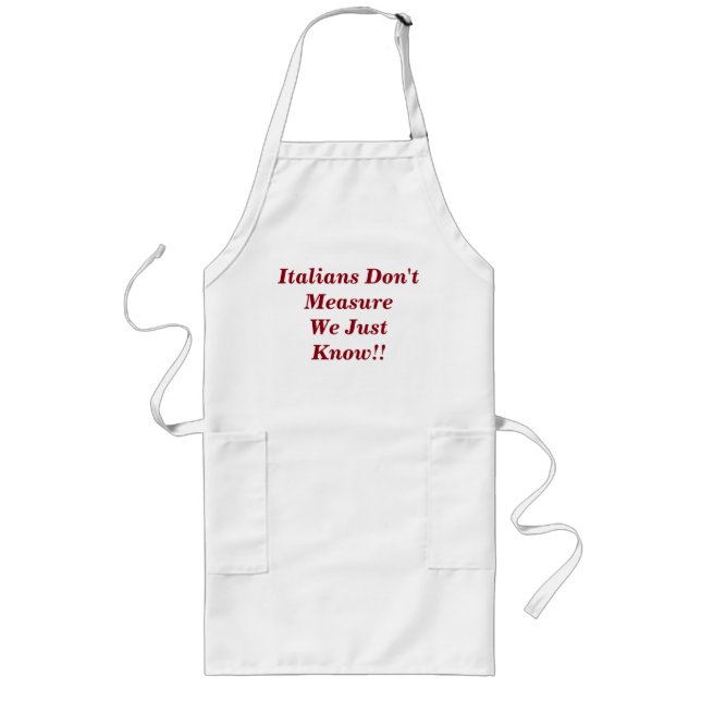 Funny Italian Apron Gift (Front)