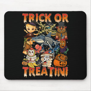 Funny Italian Brain Rot Italian Brainrot Halloween Mouse Mat