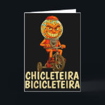 Funny Italian Brainrot Kids Meme Chicleteira Bicic Card<br><div class="desc">Funny Italian Brainrot Kids Meme Chicleteira Bicicleteira</div>