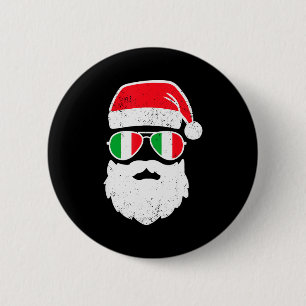 Funny Italian Christmas Pajama Funny Italian Match 6 Cm Round Badge