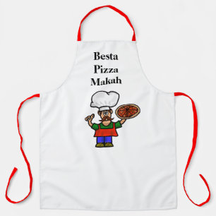Funny Italian Pizza Maker  Apron