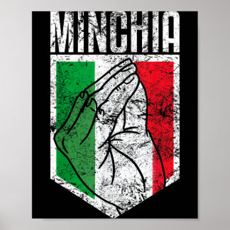 Funny Italy Minichia Quotes Sayings Italian Poster