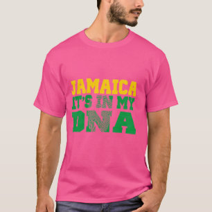 Funny It's In My DNA Jamaican Shirt Pride Jamaica 
