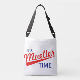 Funny "It's Mueller Time" Crossbody Bag