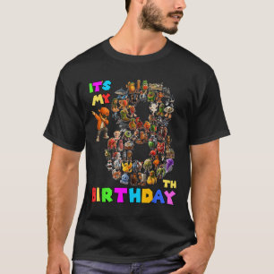 Funny Its My 8th Birthday Italian Brainrot Meme Bo T-Shirt