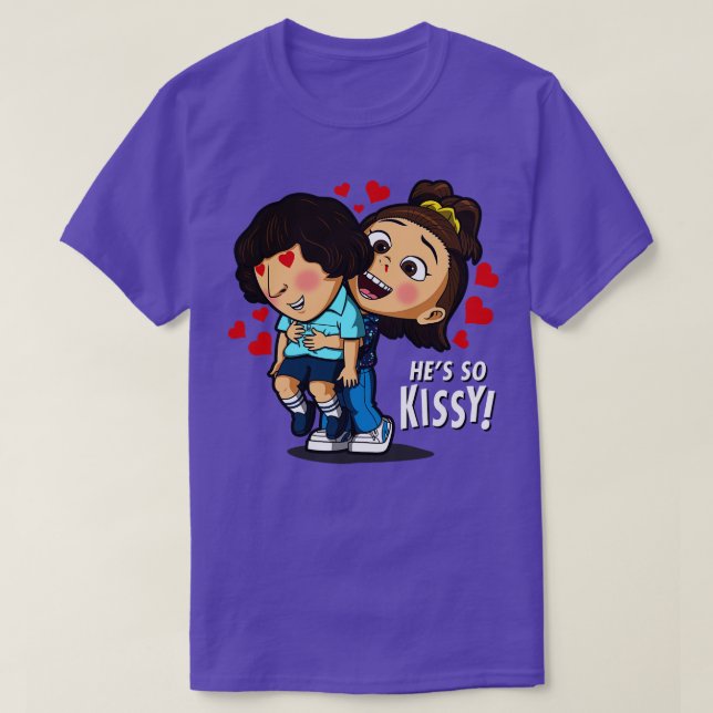 Funny Its So Fluffy 80s TV Meme Parody T-Shirt (Design Front)