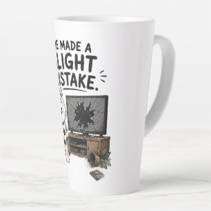 Funny I've Made a Slight Mistake Cat Mug - Cute Ca