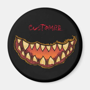 Funny Jack o'lantern Thunder_Cove Magnet