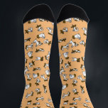Funny Jack Russell Cartoon Socks<br><div class="desc">Funny Jack Russell Cartoon Socks</div>