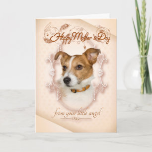 Funny Jack Russell Mother's Day Card