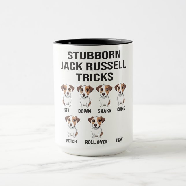 Funny Jack Russell Terrier Dog Mug (Center)