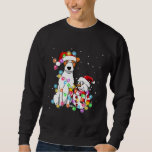 Funny Jack Russell Terrier Dog Xmas Snowman Lights Sweatshirt<br><div class="desc">Funny Jack Russell Terrier Dog Xmas Snowman Lights Pajama</div>