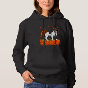 Funny Jack Russell Terrier Turkey Pumpkin Thanksgi Hoodie