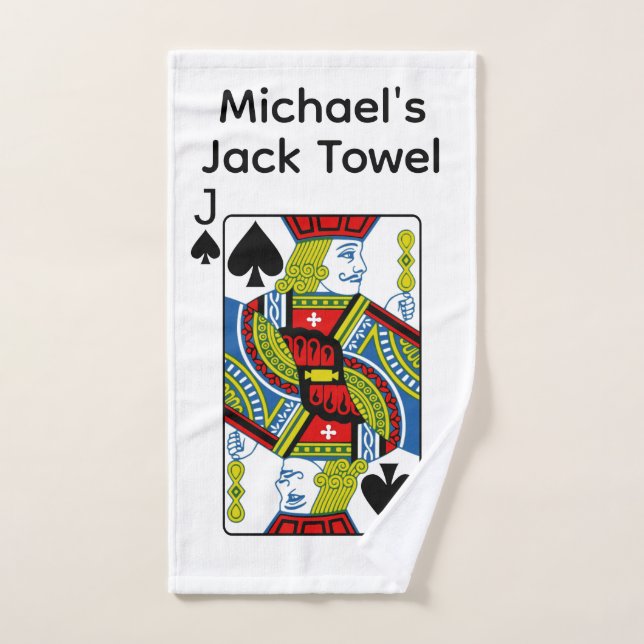 Funny Jack Towel Personalize (Hand Towel)
