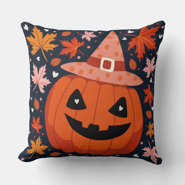 Funny Jack's skull.   Cushion (Front)