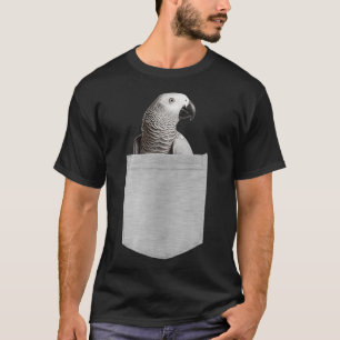 Funny Jaco or african grey parrot Premium T-Shirt