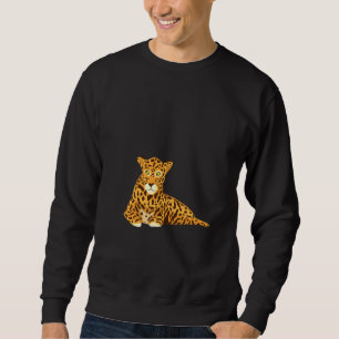 Funny Jaguar Painting Pullover