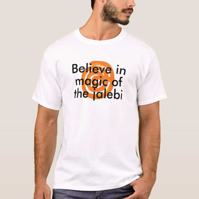 Funny Jalebi Pun Tee, Funny Indian Desi Meme T-Shirt (Front)