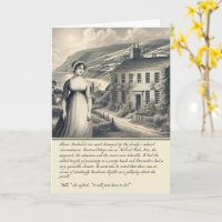 Funny Jane Austen Sense and Sensibility Card