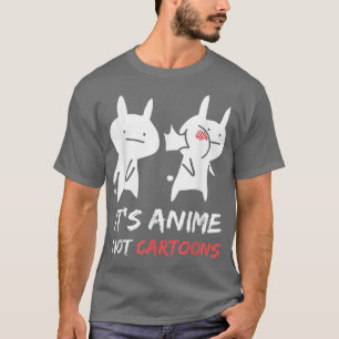 Funny Japan Anime Baka Rabbit Slap It's Anime Not  T-Shirt