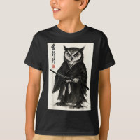 Funny japanese anime manga style samurai warrior