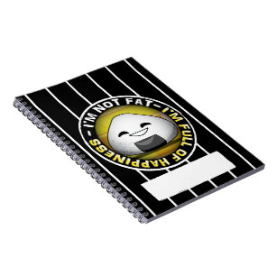 Funny japanese riceball notebook