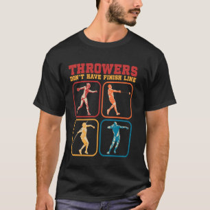 Funny Javelin Shot Put Discus Throw Sports Athlete T-Shirt