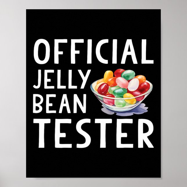 Funny Jelly Beans Easter Candy Official Jelly Bean Poster (Front)