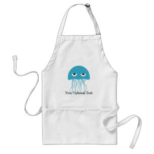 Funny Jellyfish custom aprons