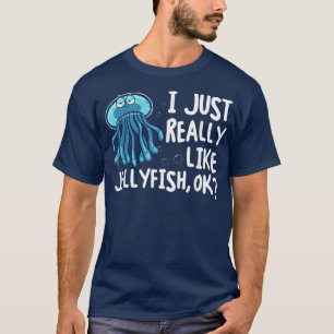 Funny Jellyfish Design For Kids Men Women Jellyfis T-Shirt