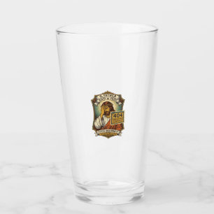 Funny Jesus 404 Error Web Developer Programmer Hum Glass