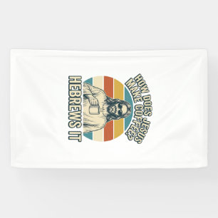 Funny Jesus Coffee Vintage Engraving Shirt Design_ Banner