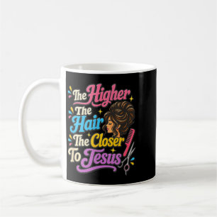 Funny Jesus Follower Christian Hairstylist Hair Coffee Mug