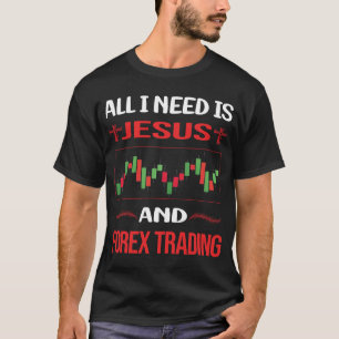 Funny Jesus Forex Trading Trader T-Shirt
