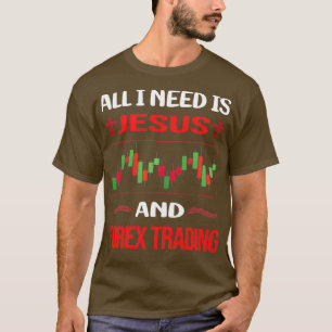 Funny Jesus Forex Trading Trader T-Shirt