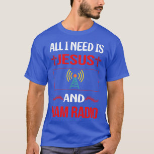 Funny Jesus Ham Radio Amateur Radio T-Shirt