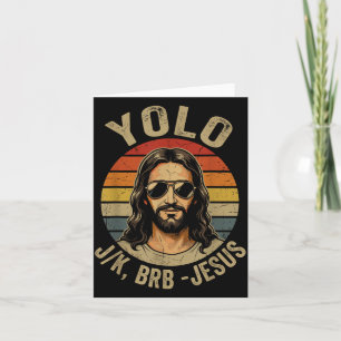 Funny Jesus He Is Risen Jesus Card