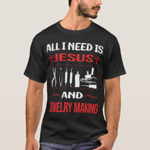 Funny Jesus Jewellery Jewellery Making Jeweller T-Shirt