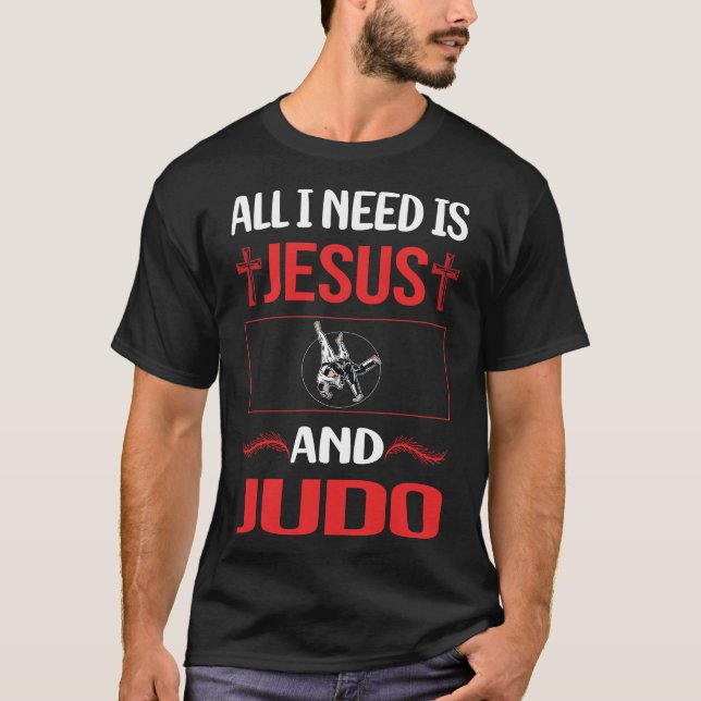 Funny Jesus Judo T-Shirt (Front)